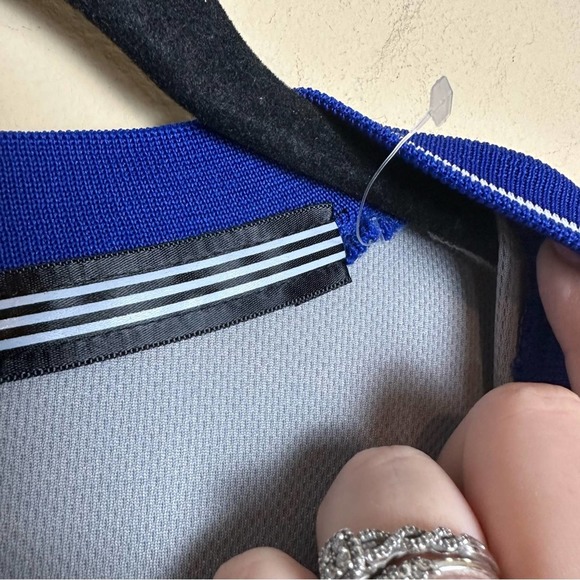 Adidas NEW Men's NBA Swingman Alternate Gray Jersey  Shirt Brooklyn Nets Medium - Picture 4 of 11